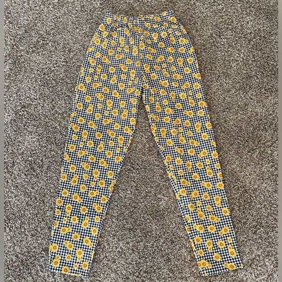 Vintage Steven Ross, Naturally Sunflower Trousers 🌻 - Picture 2 of 4